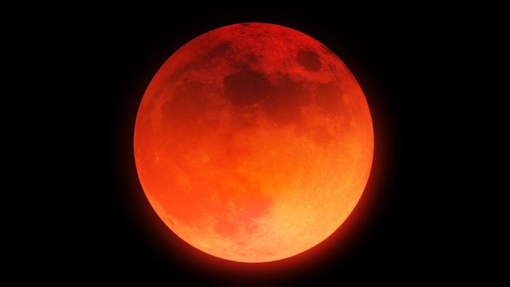 Eclipse lunar desta terça: como será a lua de sangue